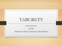 Taburety